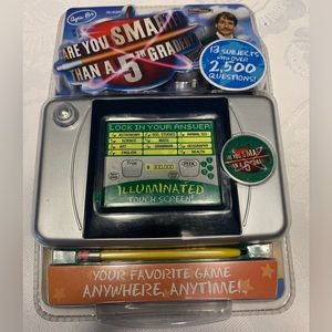 “Are You Smarter Than a 5th Grader?” Electronic Game sealed in box